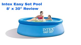 Intex Easy Set Pool 8' x 30" Review and Test