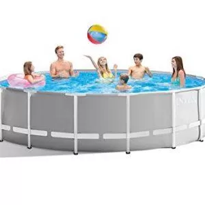 Intex 15ft X 48in Metal Frame Above Ground Pool Set