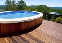 Above Ground Pool Deck Ideas on a Budget