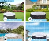 4.5 Ft Inflatable Hot Tub Cover Review