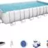 7X 4.9X 2ft Rectangular Metal Frame Swimming Pool Review