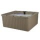 Essential Hot Tubs 14-Jet Newport Hot Tub, Seats 3-4, Cobblestone