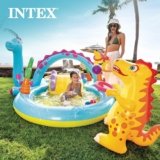 Intex Dinoland Backyard Play Center Kiddie Inflatable Swimming Pool Review