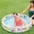 Yunhigh Inflatable Swimming Pool, 3-Ring Rectangular Blow Up Pool for Toddlers