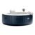 6-Person Portable Inflatable Spa Hot Tub Bundled w/ Attachable Cup Holder