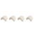Intex PureSpa Cushioned Foam Headrest Pillow Hot Tub Spa Accessory, White 4 Pack