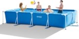 Intex Rectangular Frame Above Ground Backyard Swimming Pool Review