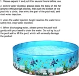 Play Pool for Kids Plastic Outdoor Swimming Pool Non-Inflatable Folding Round Water Pool Children Snapset Swimming Pool Review