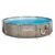 Summer Waves 24ft x 52in Elite Wicker Round Above Ground Frame Outdoor Swimming Pool Set